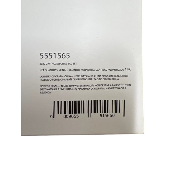 Swarovski Accessories Bag Set cosmetic Travel Bag Pouch - Picture 5 of 5